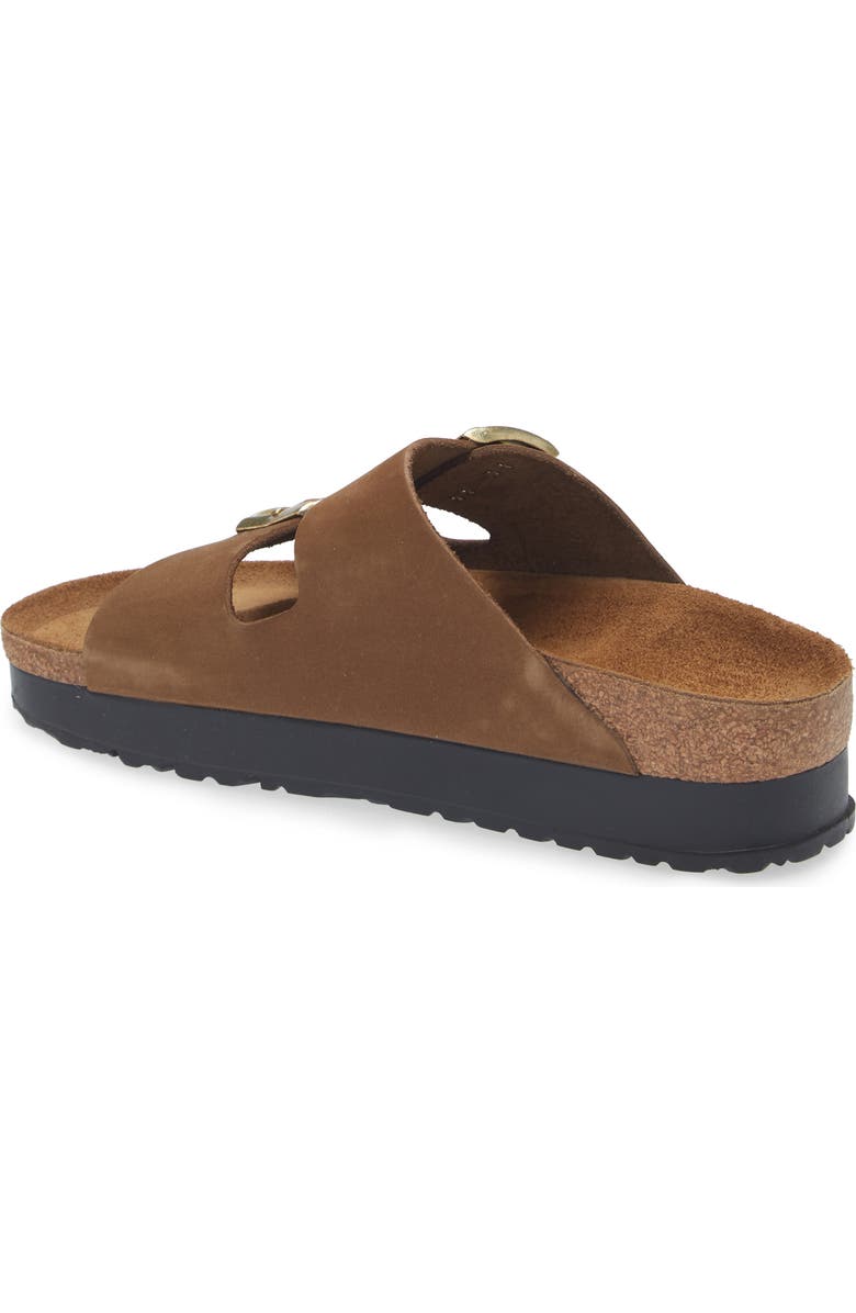Birkenstock Papillio by Birkenstock Arizona Flex Platform Sandal, Alternate, color, Brown