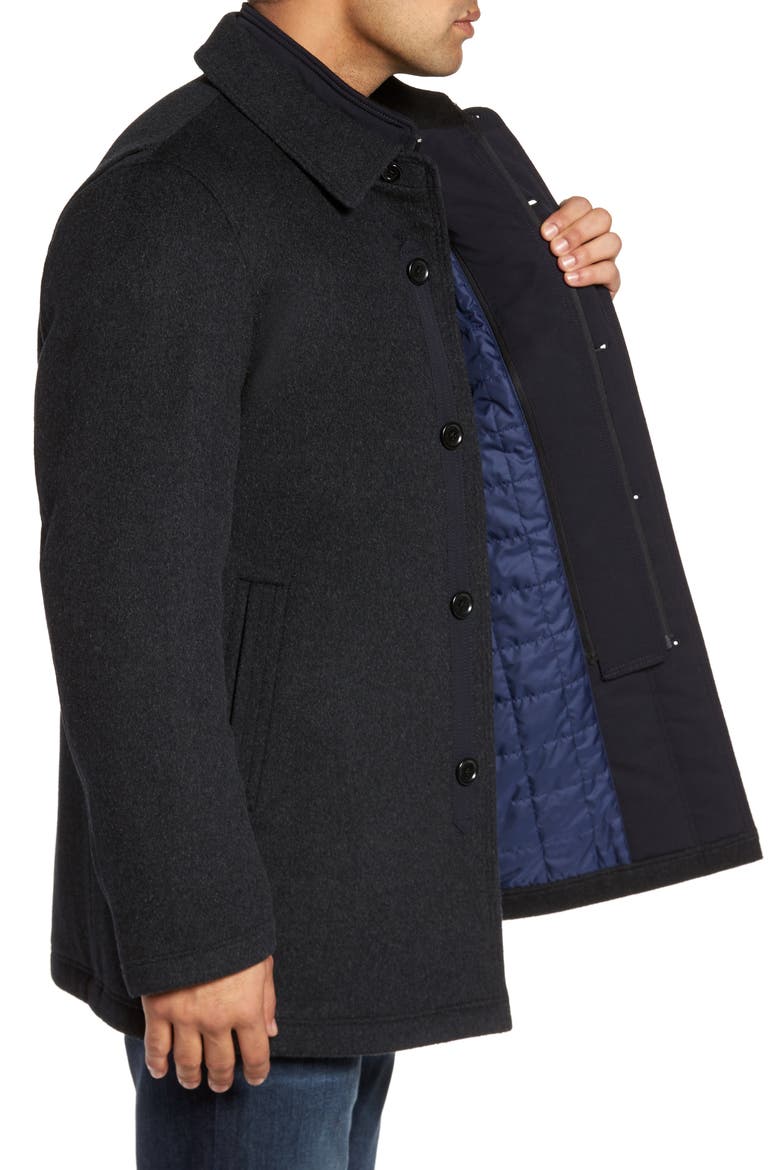 Jackson Wool Car Coat, Alternate, color, GREY