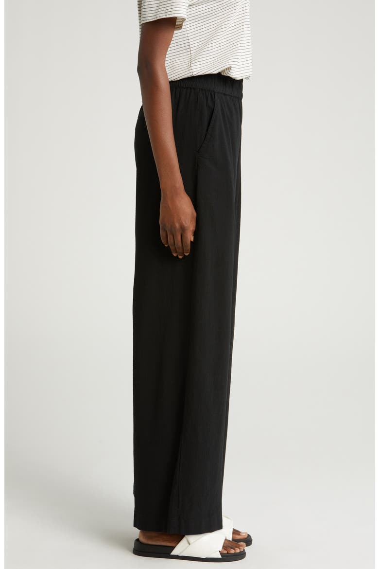 The Allison Wide Leg Pants, Alternate, color, BLACK