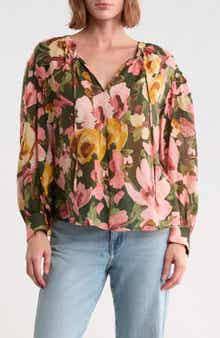 Petite Tie Front Top