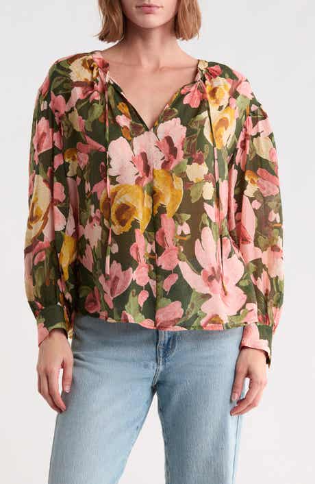 Petite Tie Front Top