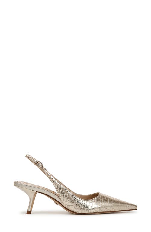 Sam Edelman Bianka Slingback Pump In Brown