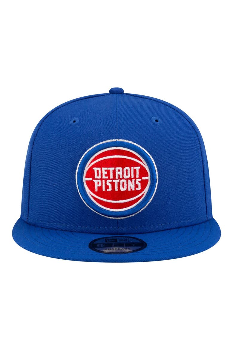Men's New Era  Blue Detroit Pistons One Tone Team 9FIFTY Adjustable Hat, Alternate, color, Blue