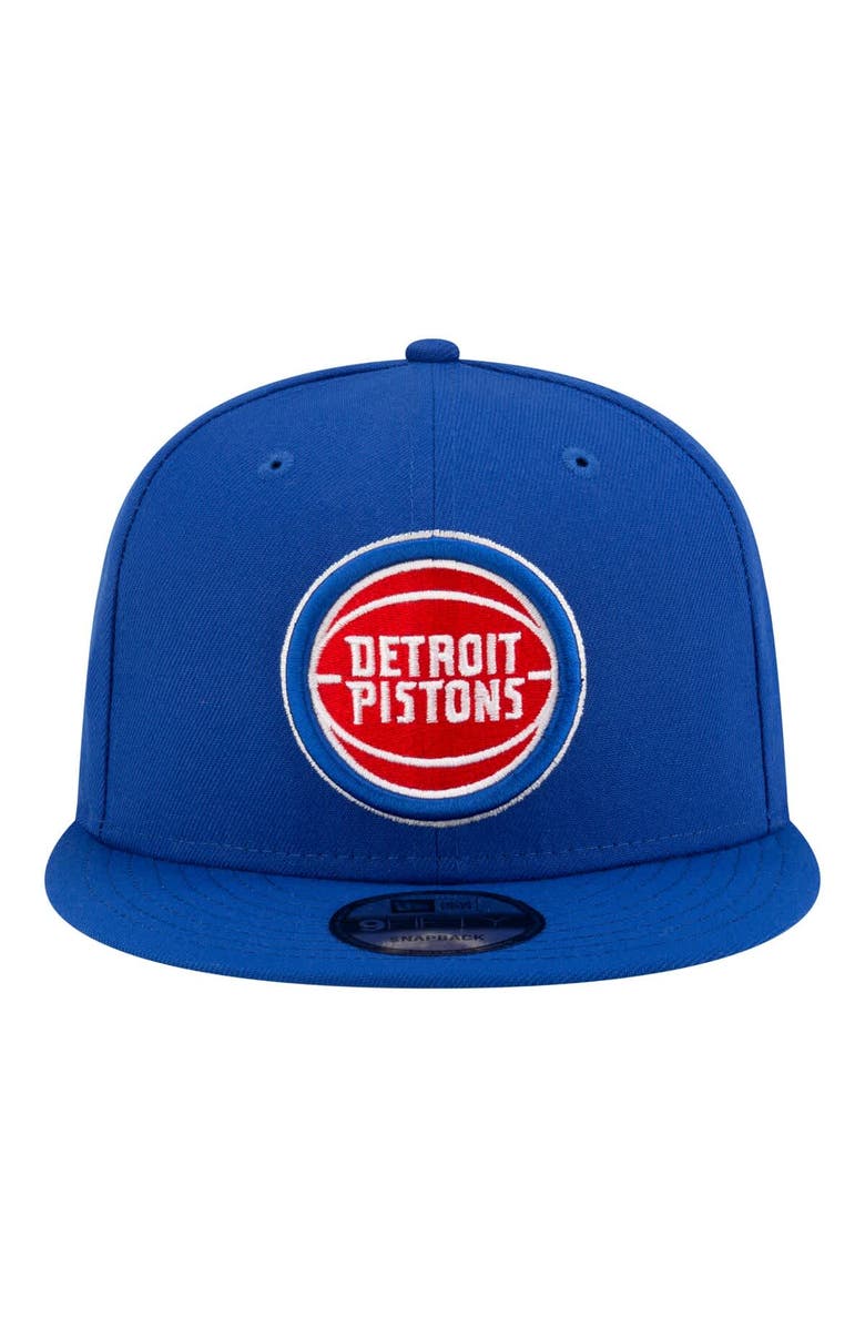 New Era Men's New Era Blue Detroit Pistons One Tone Team 9FIFTY Adjustable Hat, Alternate, color, Blue