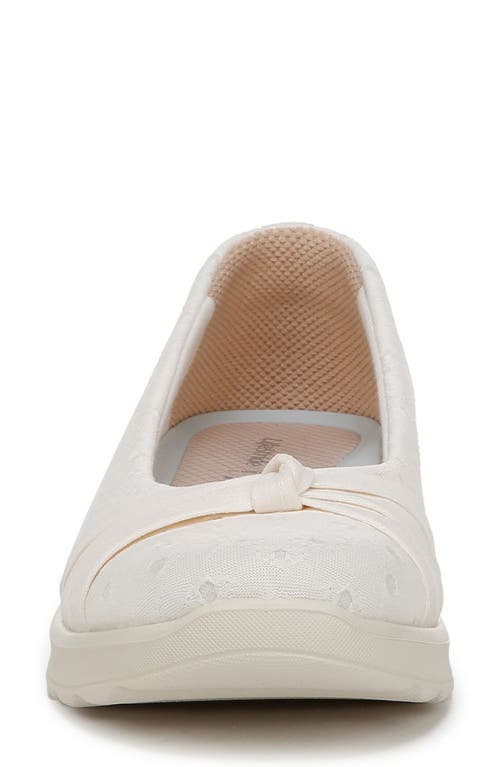 Bzees Women's Gem 2 Washable Round Toe Ballerina Flats In Sugar Floral