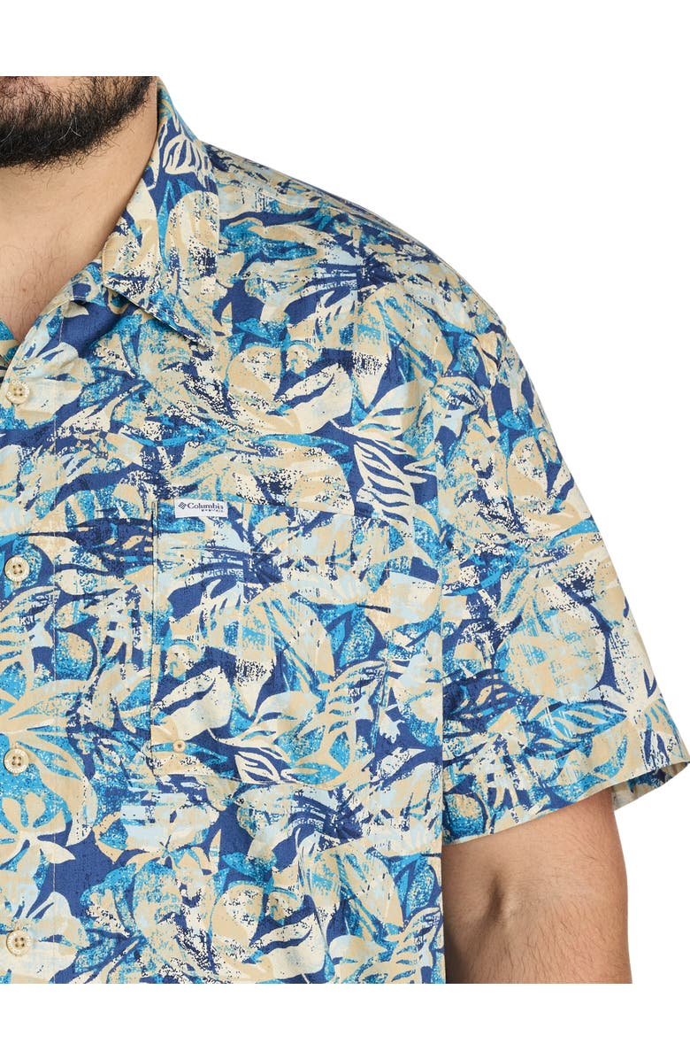 Columbia Trollers Best Sport Shirt, Alternate, color, Blue Echo