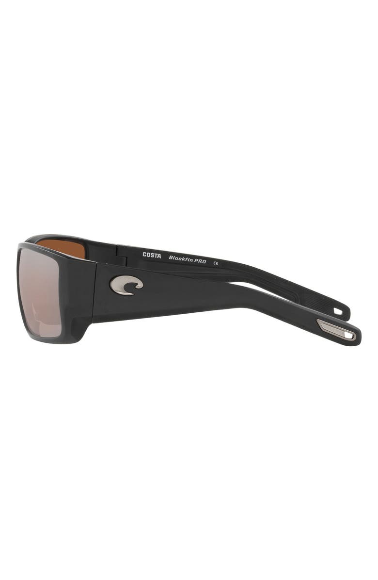 Costa Del Mar Fantail PRO 60mm Polarized Sunglasses, Alternate, color, Black Silver