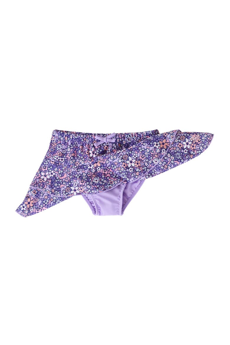 Sunny Swim Skirt, Alternate, color, Lavender Fields