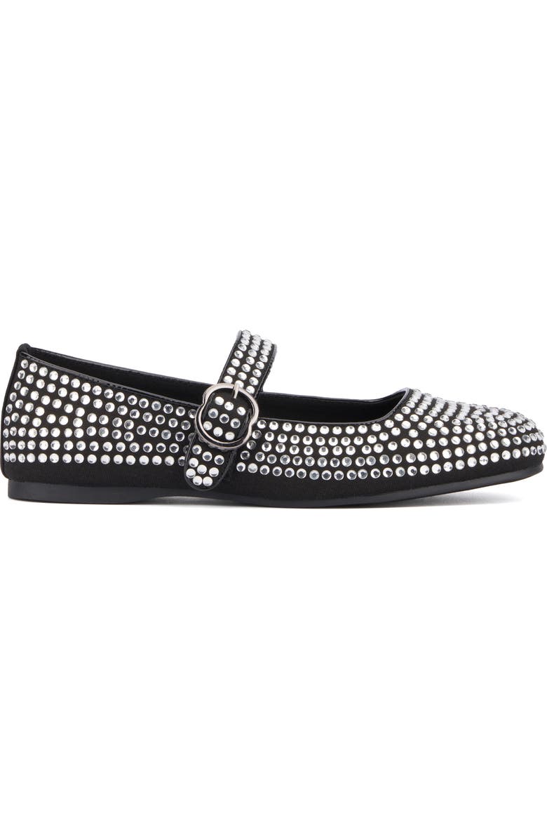 OLIVIA MILLER Dawn Studded Mary Jane Flat, Alternate, color,