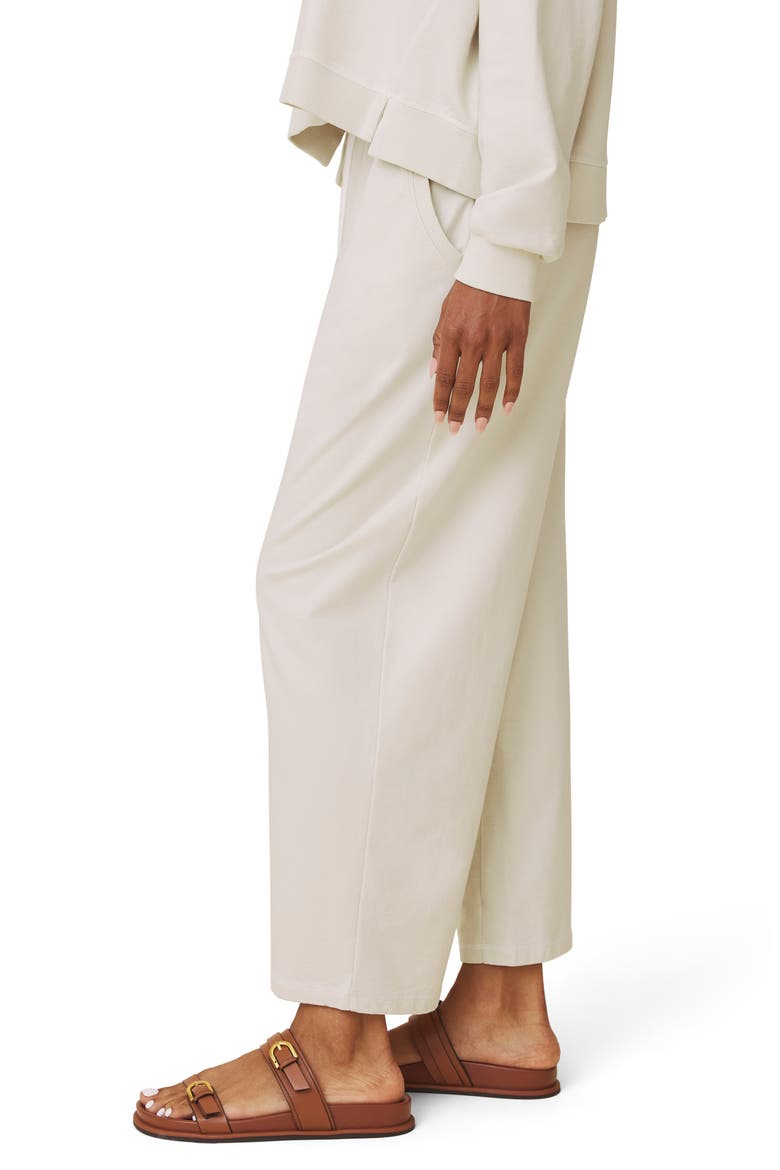 Palmer Wide Leg Sweatpants, Alternate, color, PALE OAK WHITE