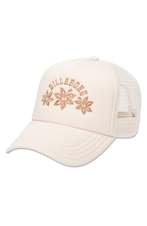 Billabong Grandpa Trucker Hat In White
