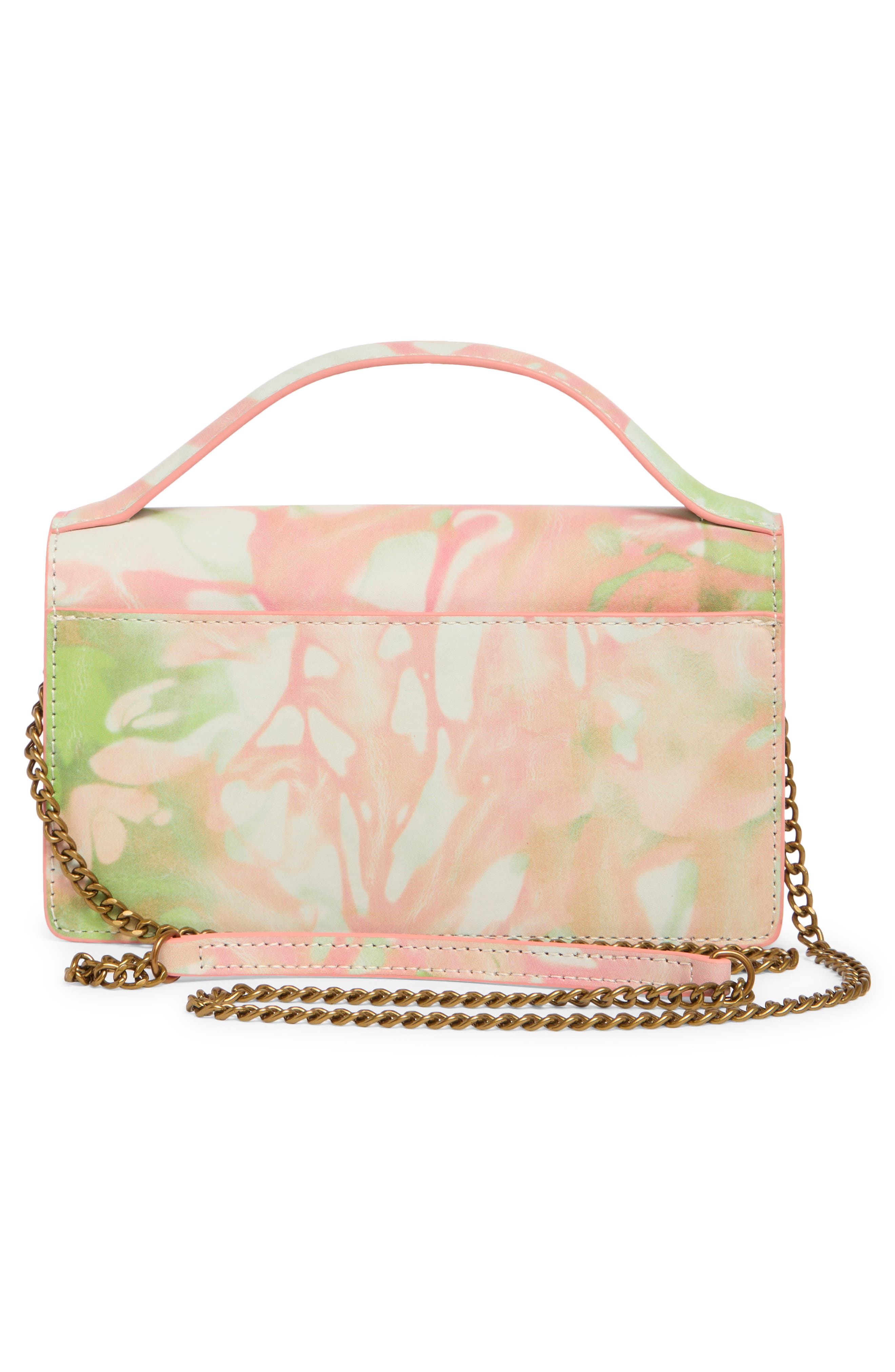 Kurt Geiger London Bond Top Handle Crossbody Bag, Alternate, color, Coral Green