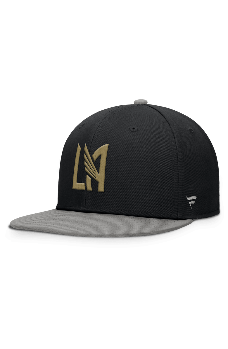 FANATICS Men's Fanatics Black LAFC Sitter Snapback Hat, Alternate, color, 