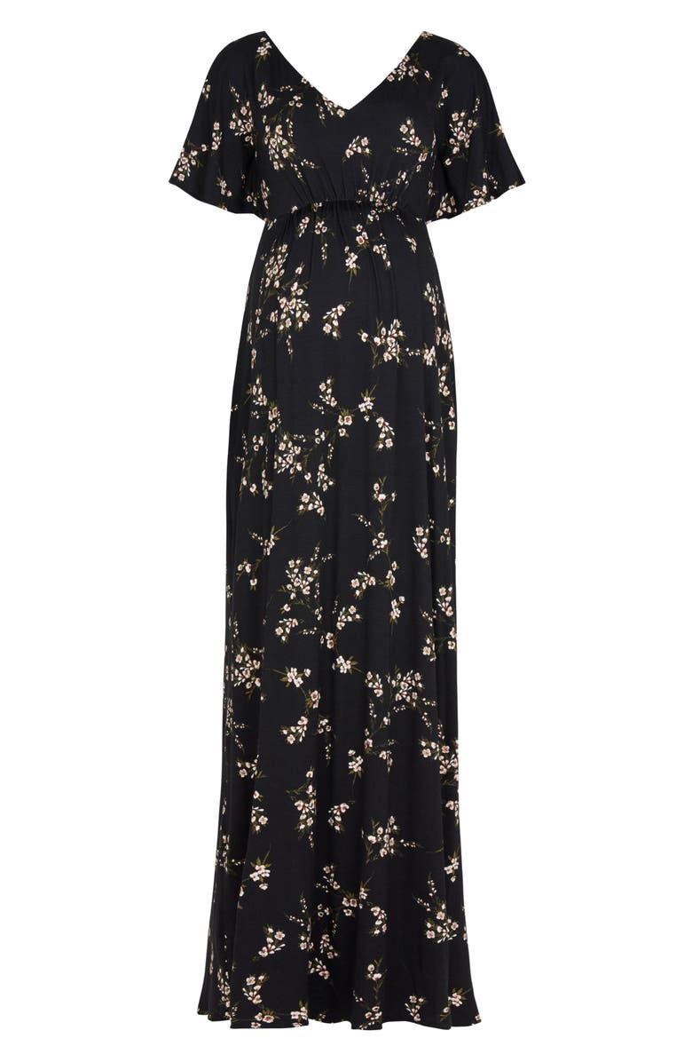 Tiffany Rose Floral Maternity Maxi Dress, Alternate, color, 