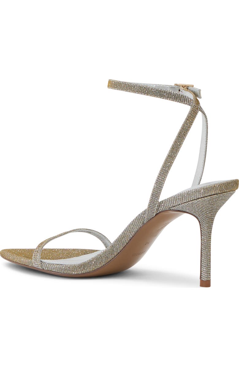 Reiss Ankle Strap Pointed Toe Sandal, Alternate, color, Silver