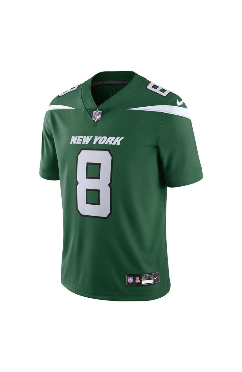 Nike Men's Nike Aaron Rodgers Gotham Green New York Jets  Vapor Untouchable Limited Jersey, Alternate, color, 