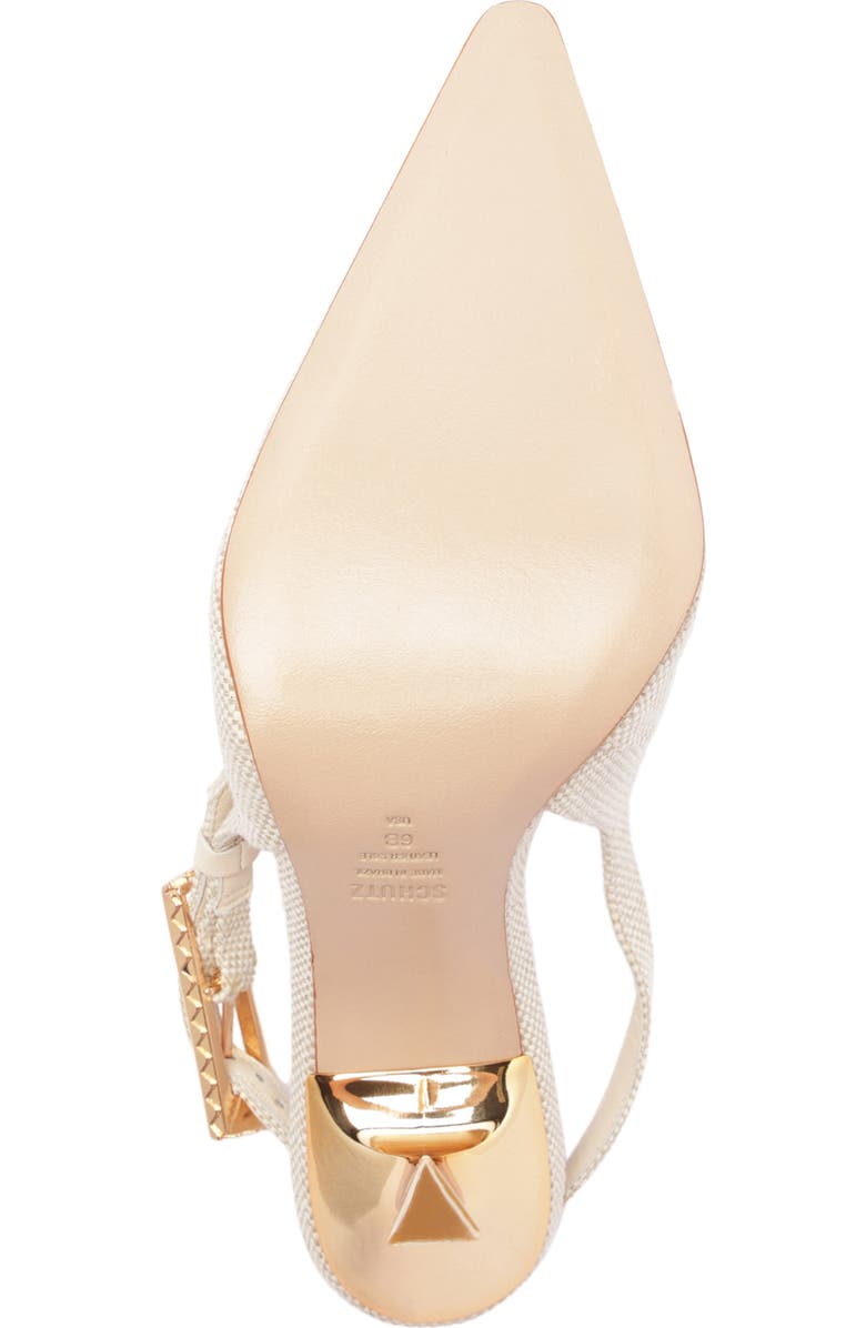 Schutz Ciara Pointed Toe Slingback Pump, Alternate, color,