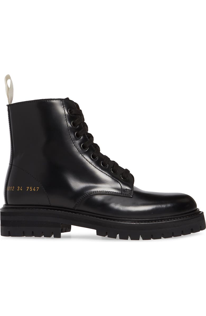 Common Projects Standard Combat Boot, Alternate, color,