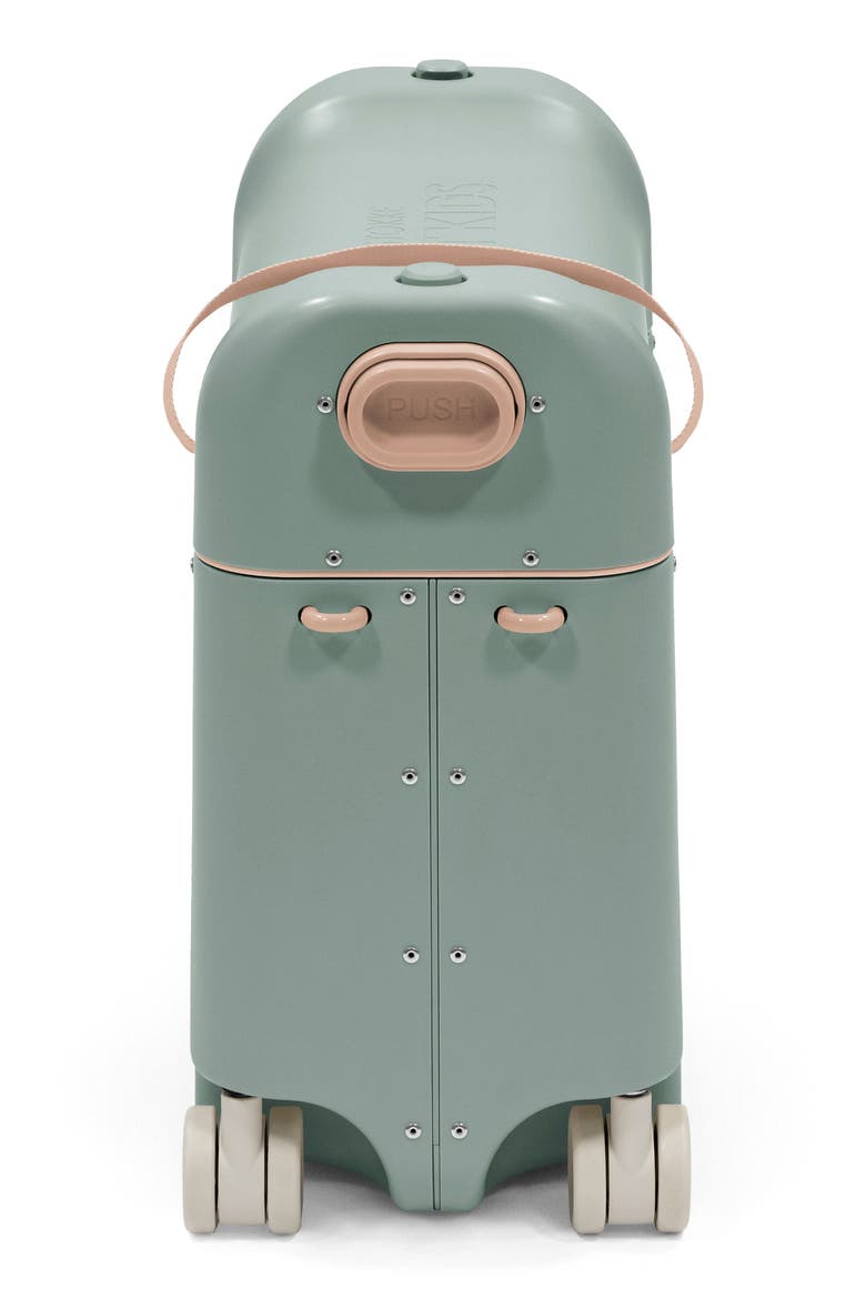 Kids' BedBox® 19-Inch Ride-On Carry-On Suitcase, Alternate, color, ICEBERG GREEN