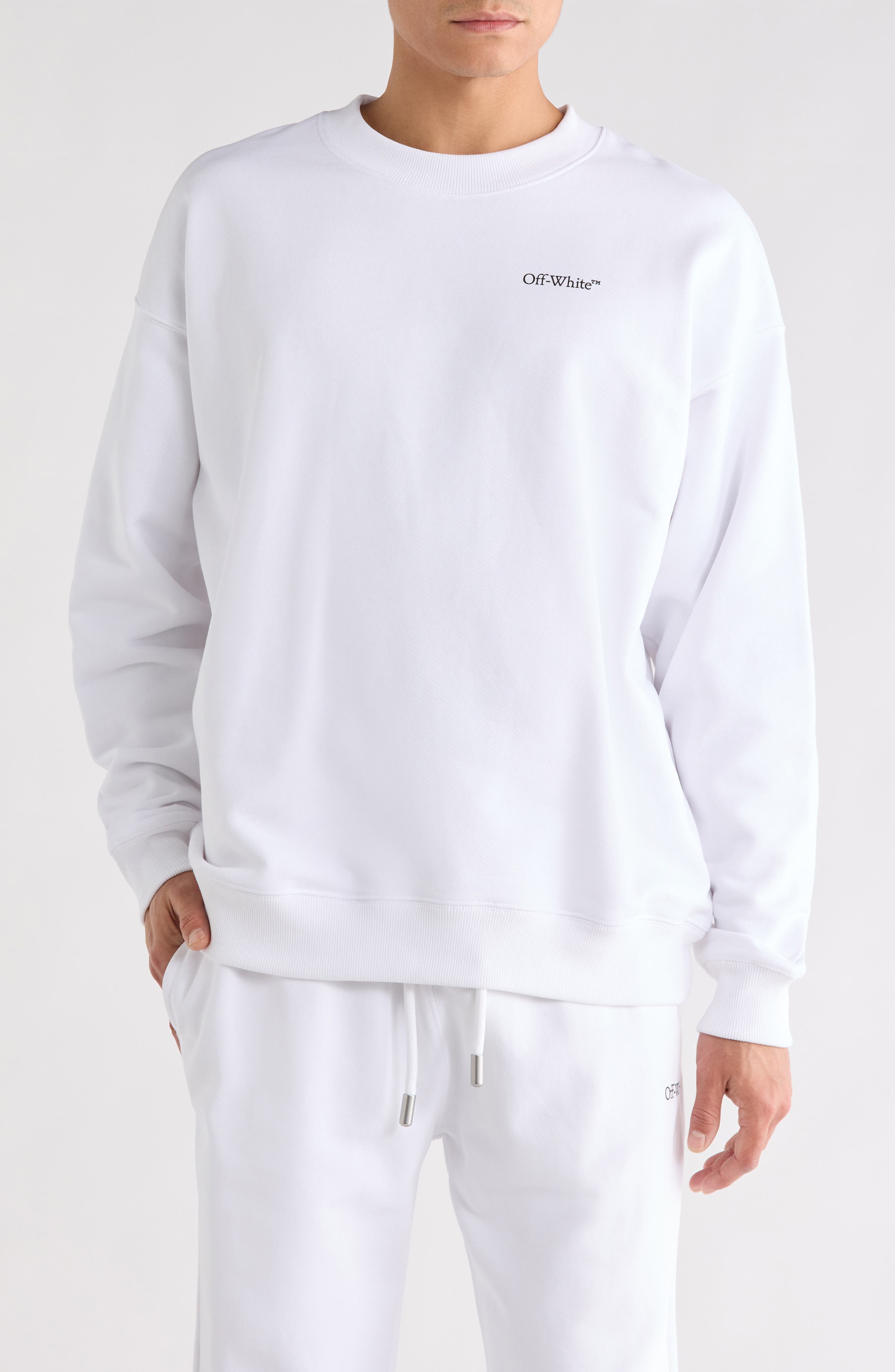 Off-White Tattoo Arrow Skate Crewneck Sweater