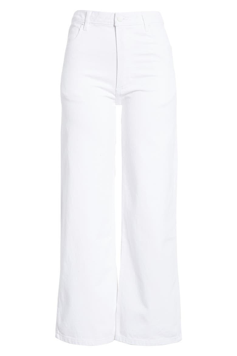 Wide Leg Jeans, Alternate, color, WHITE