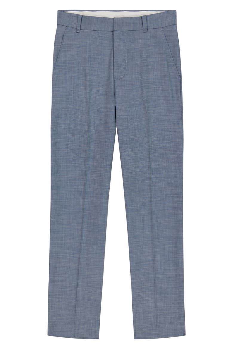 Kids' Sharkskin Stretch Twill Pants, Main, color, MED BLUE