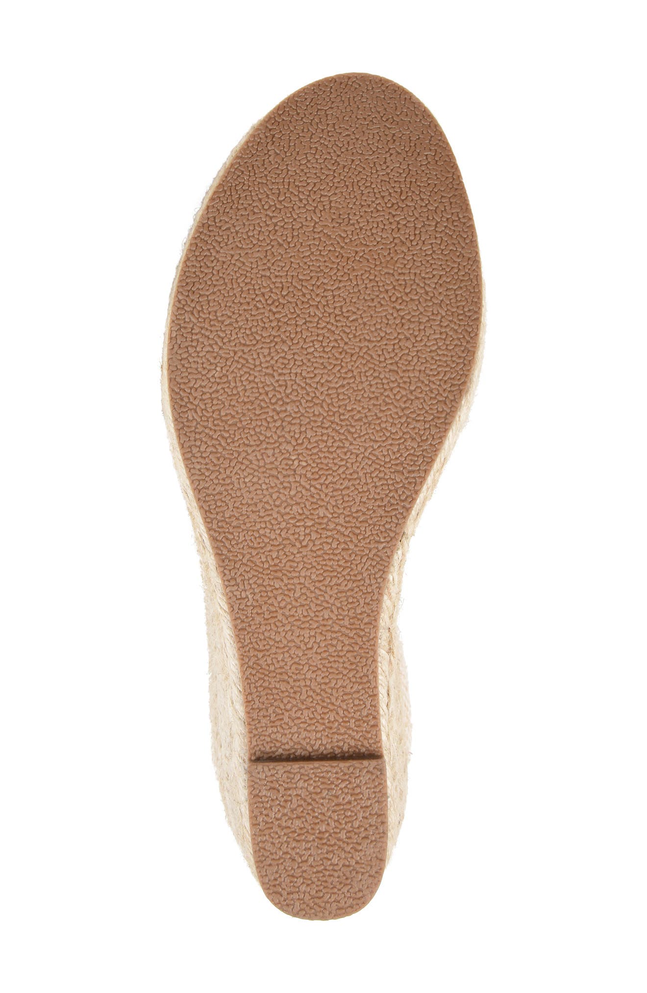 Journee Collection Monte Espadrille Ankle Strap Wedge Sandal, Alternate, color, Black