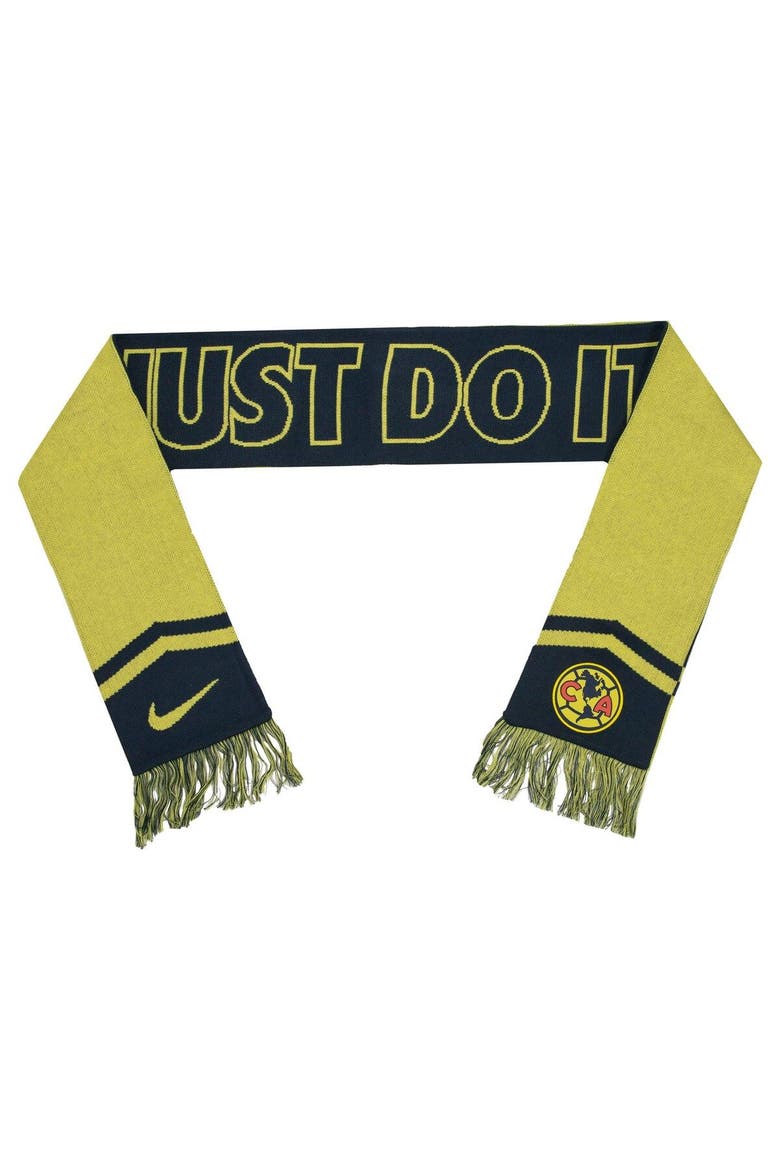Club America Local Verbiage Scarf, Main, color, Navy