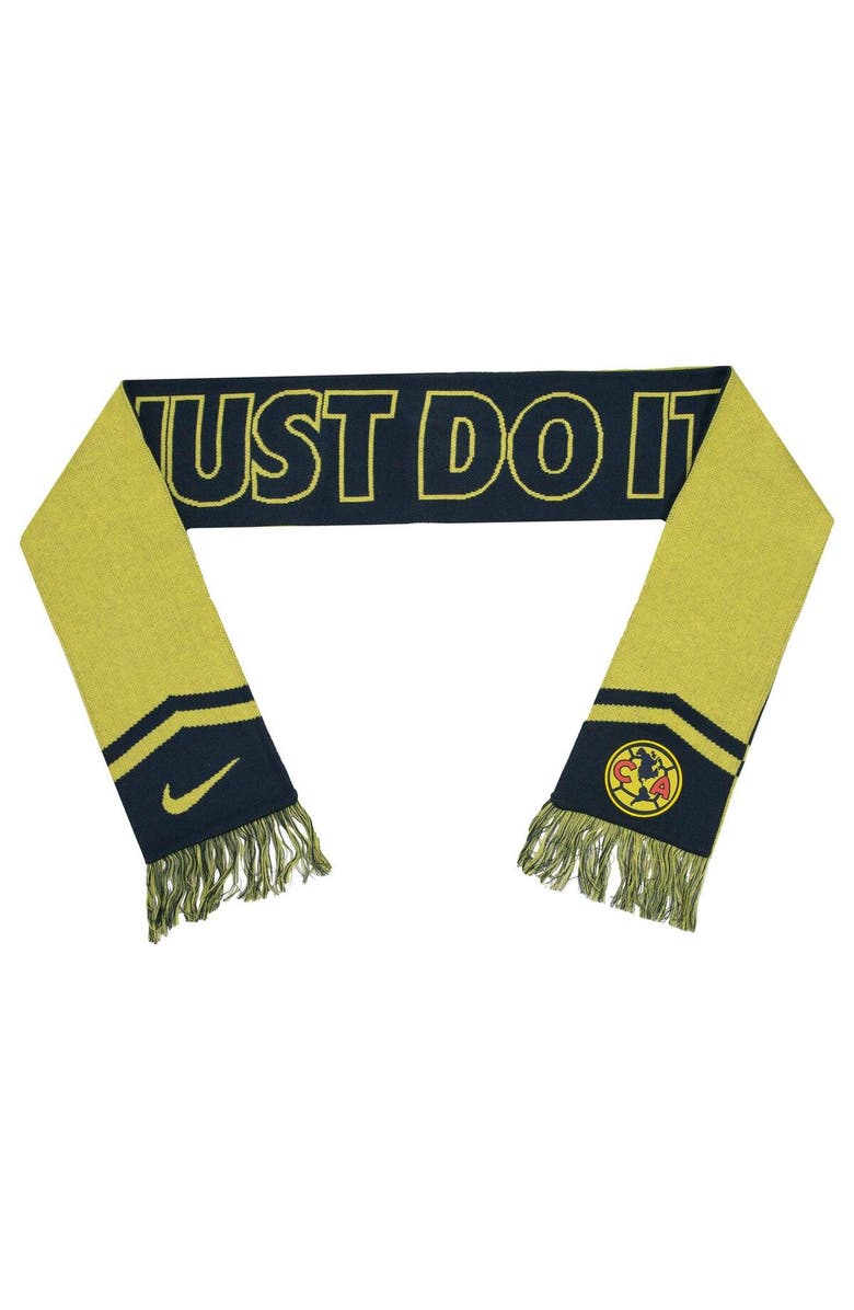 Nike Club America Local Verbiage Scarf, Main, color, Navy