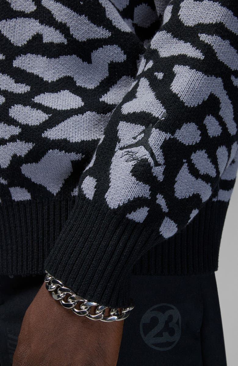 Jordan Elephant Pattern Cardigan, Alternate, color, 