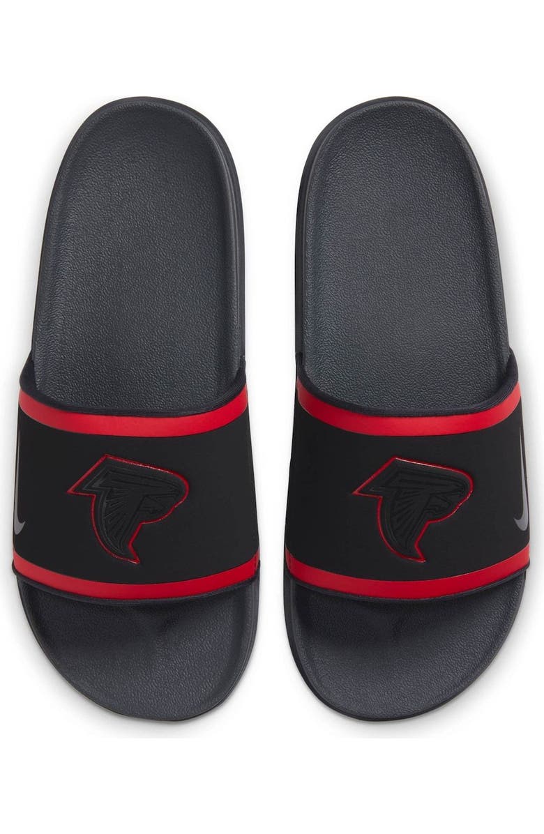 Nike Atlanta Falcons Team Off-Court Slide Sandals, Main, color,