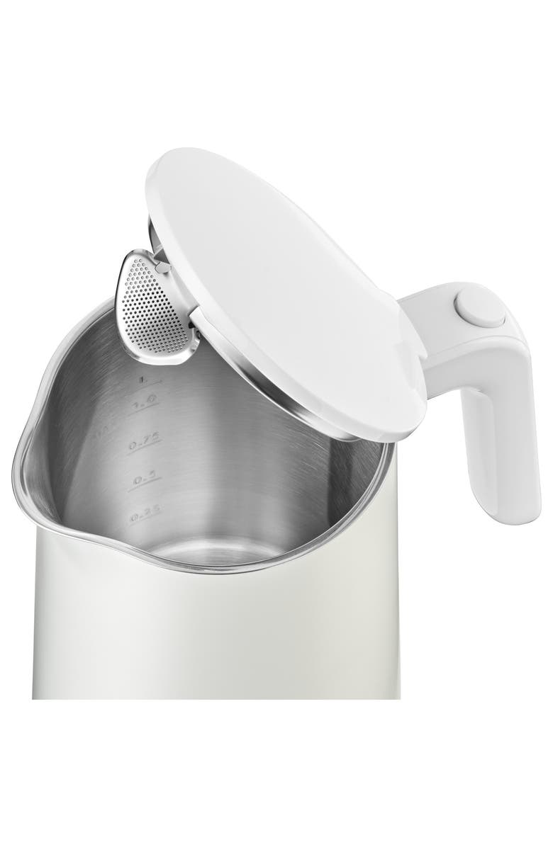 ZWILLING Enfinigy 1-Liter Cool Touch Electric Kettle, Alternate, color, White
