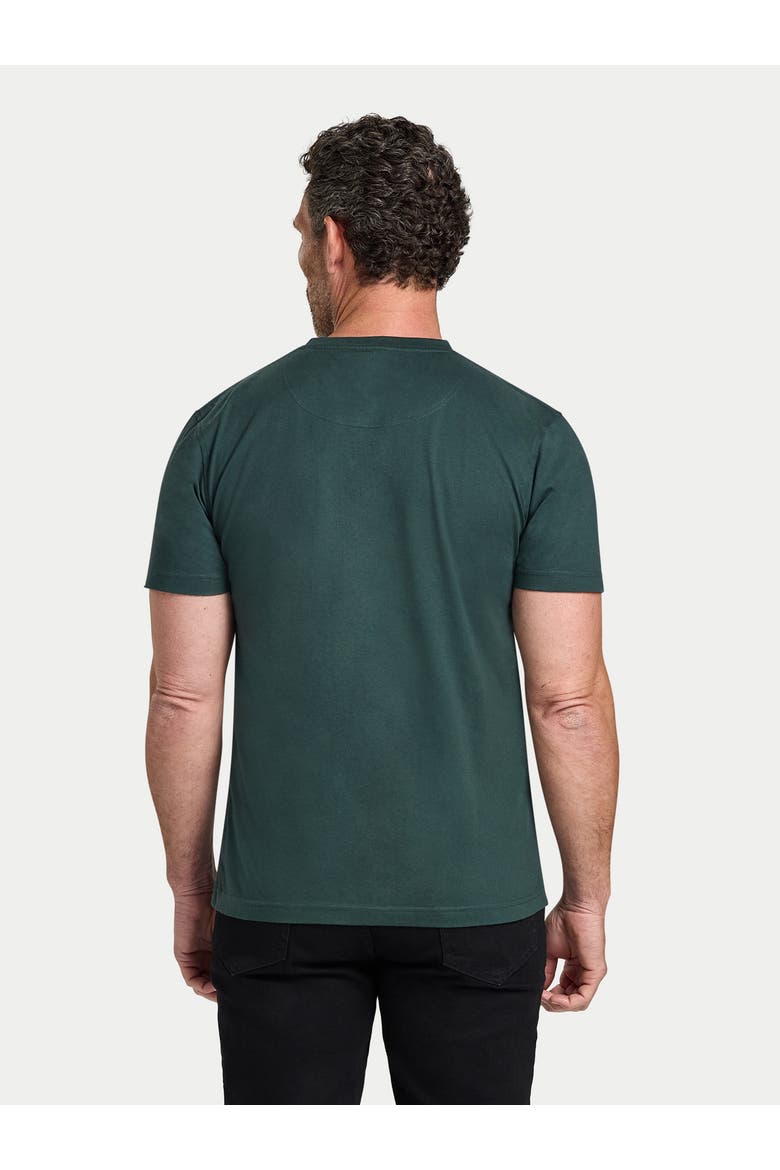 Embroidery T-Shirt, Alternate, color, Forest