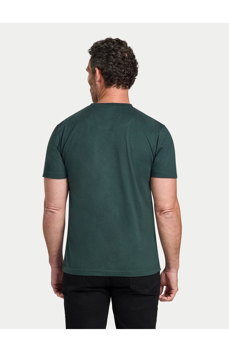 Raging Bull Embroidery T-Shirt, Alternate, color, Forest