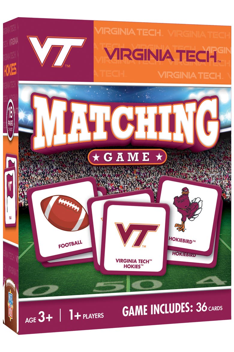 Virginia Tech Hokies Matching Game, Main, color, Multicolor