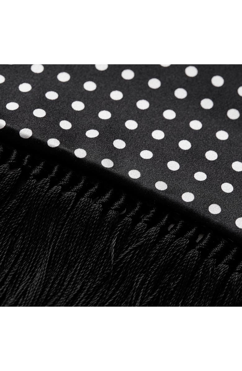 Eton Men's Polka Dot Silk Scarf, Alternate, color,