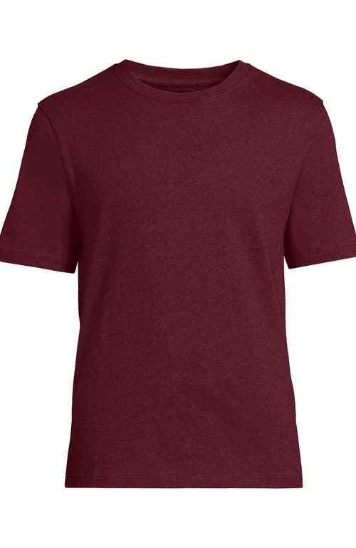 Lands' End Super-t Short Sleeve T-shirt In Red