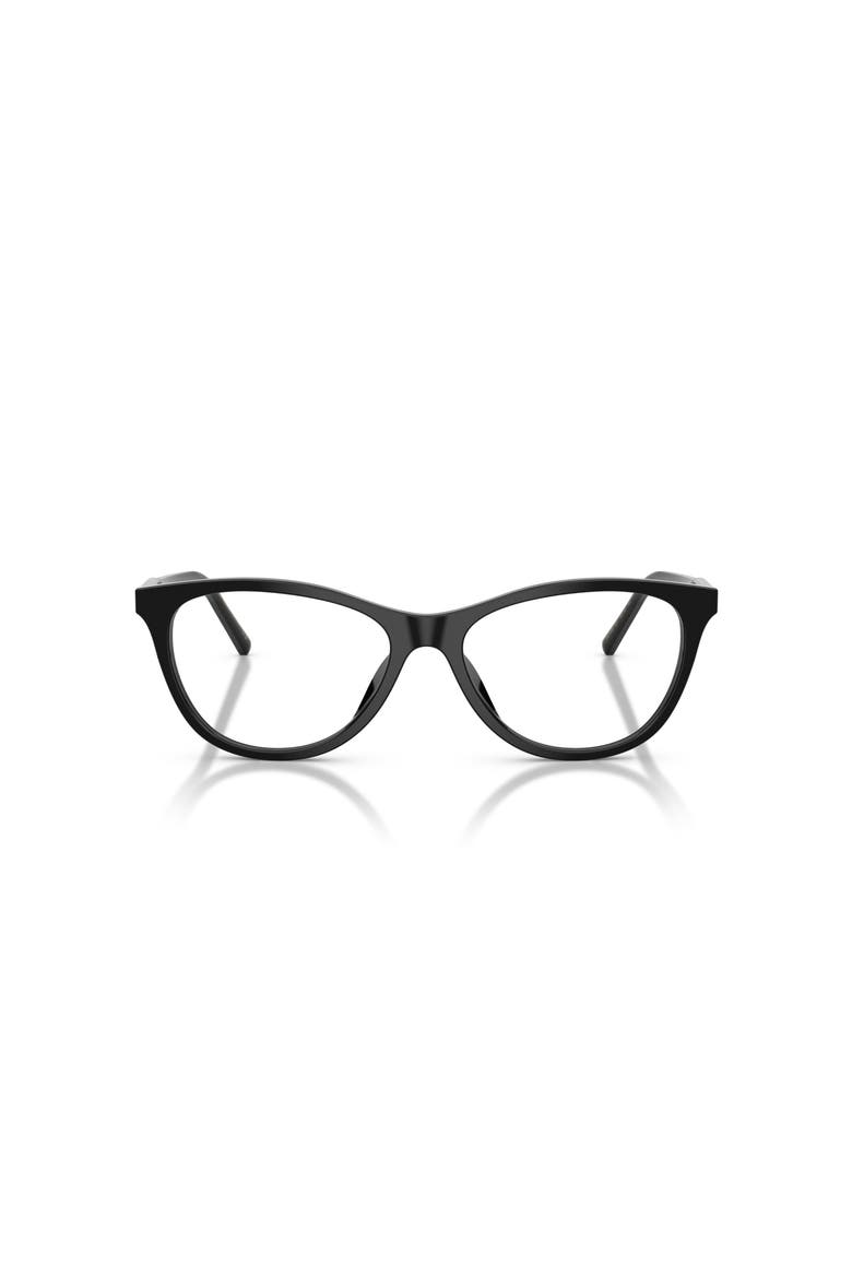 53mm Cat Eye optical glasses, Alternate, color, Black