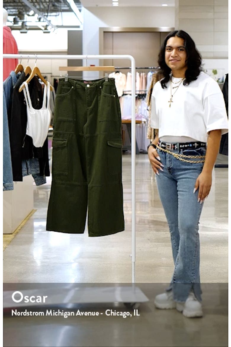 Ember Denim Cargo Pants video