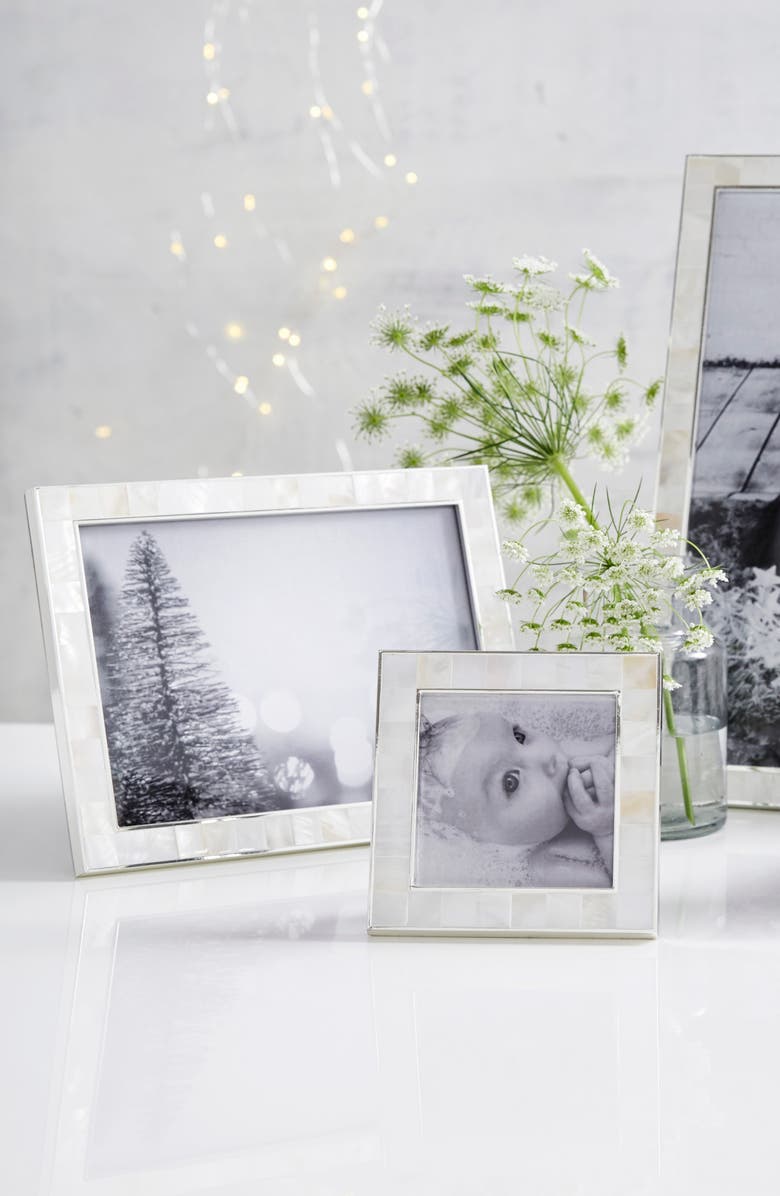 The White Company Mother-of-Pearl Picture Frame, Alternate, color,