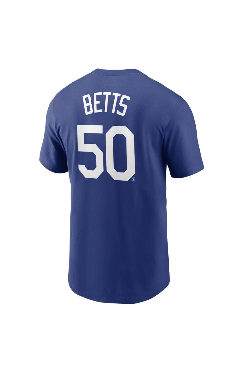 Nike Men's Nike Mookie Betts Royal Los Angeles Dodgers Name & Number T-Shirt, Alternate, color, Royal