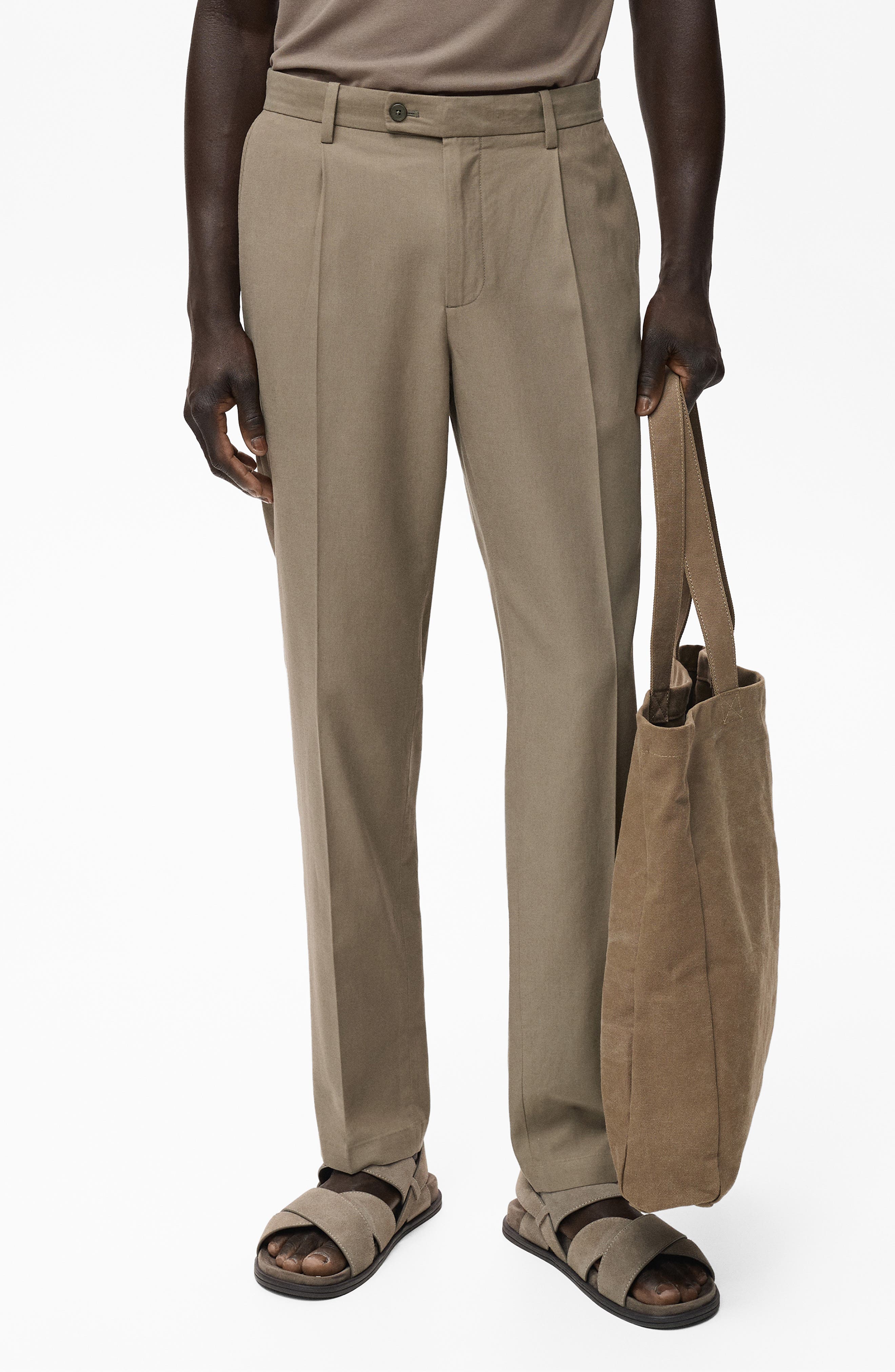 Tapered Crop Chinos