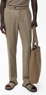 MANGO Tapered Crop Chinos