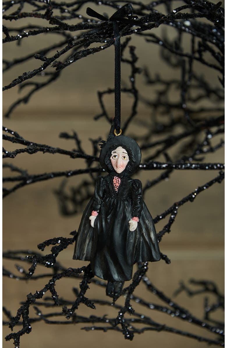 Gallerie II Velma Witch Gathered Traditions Joe Spencer Ornament, Alternate, color, Black