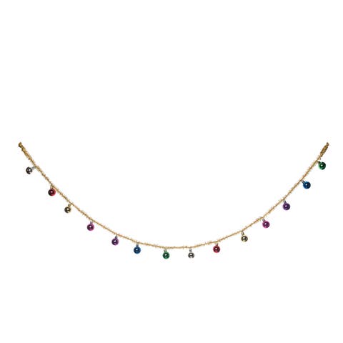 Multi Color Christmas Bulb Garland