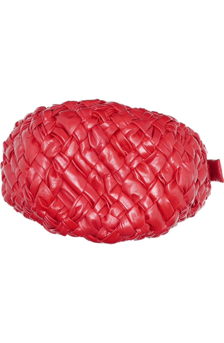 Bottega Veneta BV Banana Woven Leather Shoulder Bag, Alternate, color,