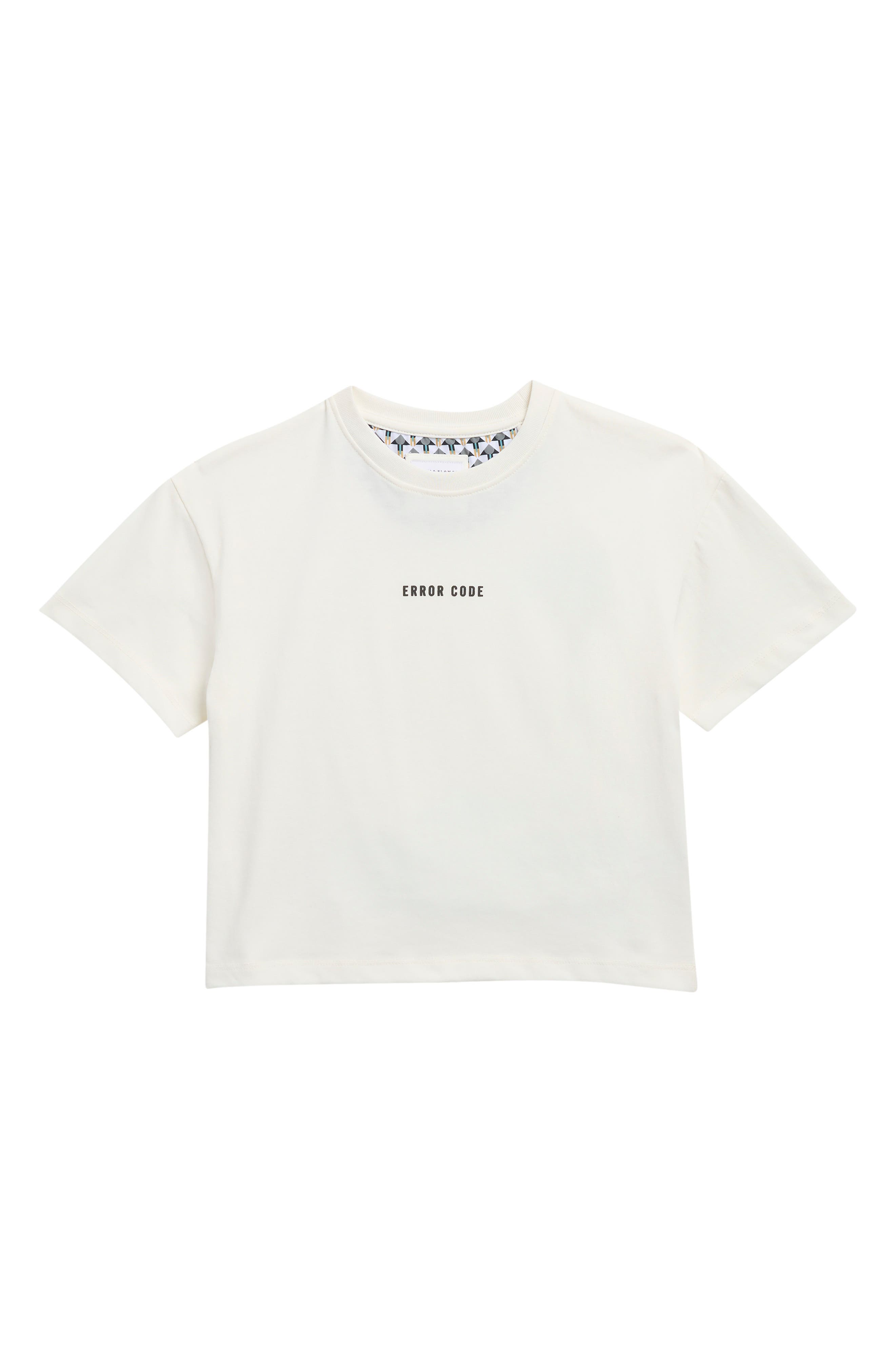 DENIM AND FLOWER Error Code Graphic Tee