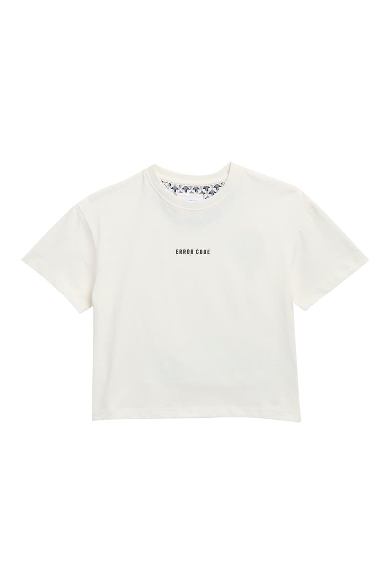 Error Code Graphic Tee, Main, color, WHITE