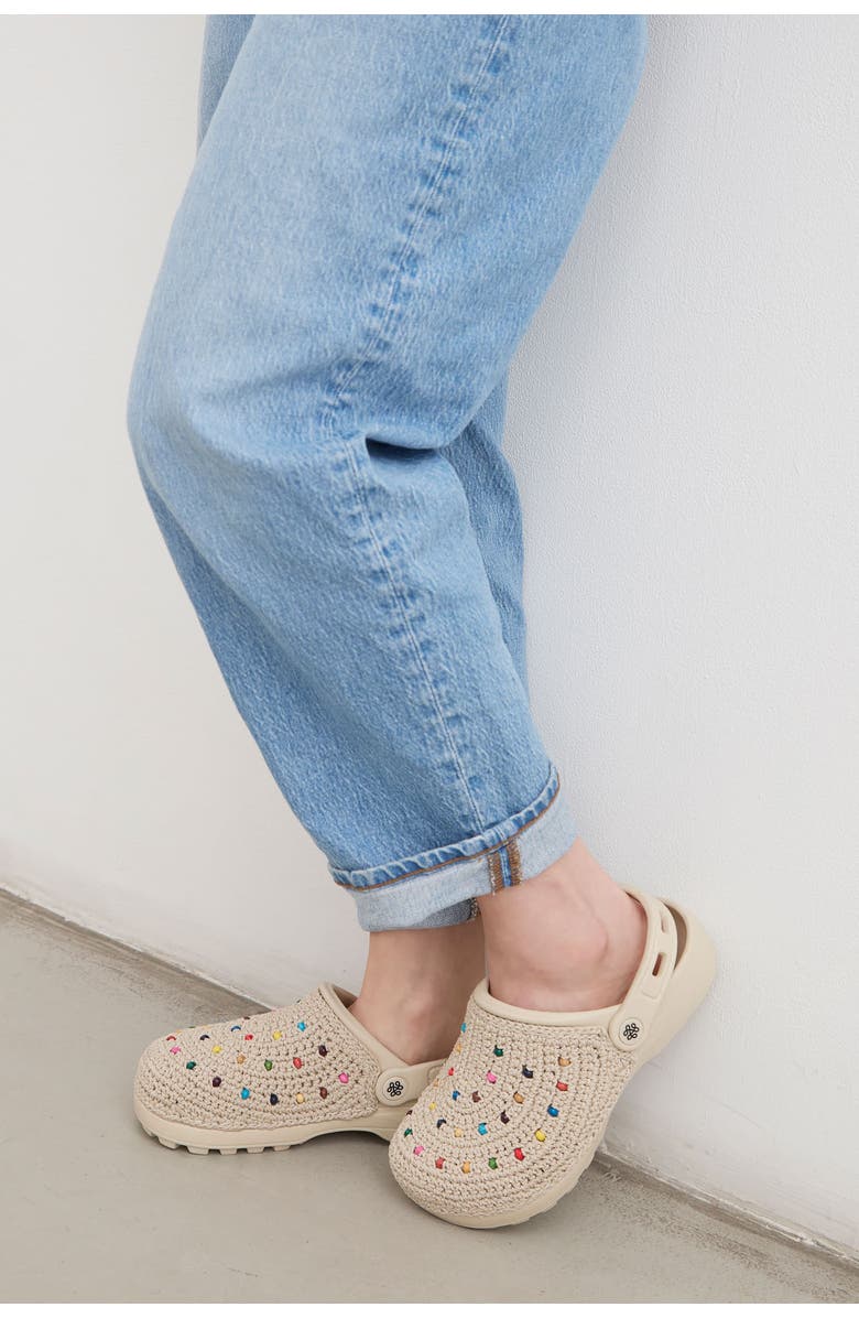 The Sak Bolo Eva Clog, Alternate, color, Ecru Multi Beads