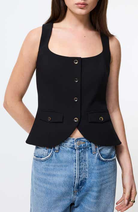 French Connection Azra Twill Vest